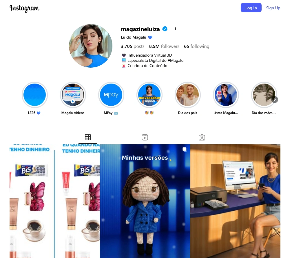 Lu do Magalu (Brazil)