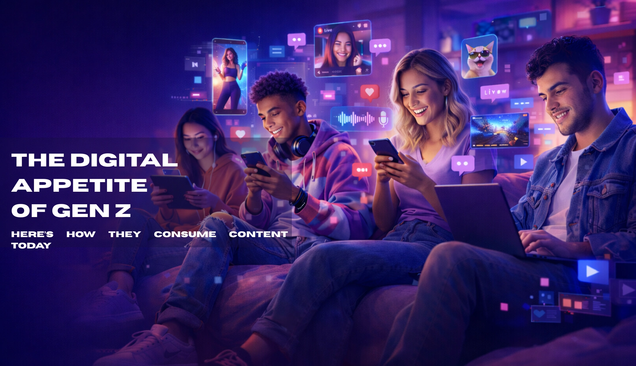The Digital Appetite of Gen Z